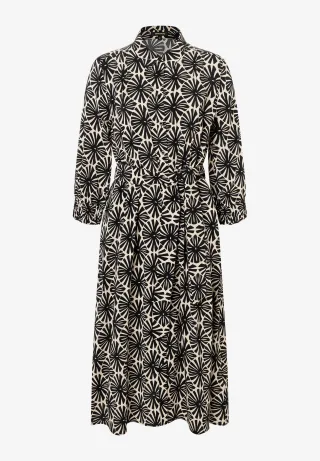 MORE & MORE - Hemdblusenkleid schwarz - Gr. - 34