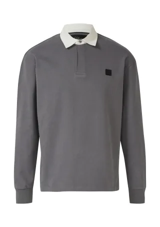 s.Oliver BLACK LABEL - Polo-Shirt grau - Gr. - S