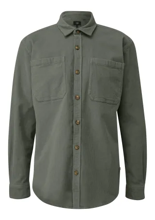 qs - Hemd olive - Gr. - XL