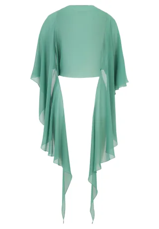 Vera Mont - Chiffonstola silky green - Gr. - S
