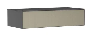 Hansgrohe Xevolos E Sideboard Schiefergrau Matt 1180/550 mit 1 Schubkasten und Abdeckplatte, Oberflä 54327390