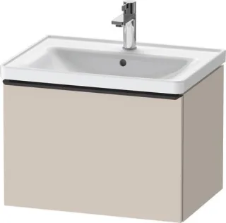Duravit D-Neo Waschtischunterbau wandhängend Taupe Matt 634x452x440 mm - DE42540BD910000 DE42540BD910000