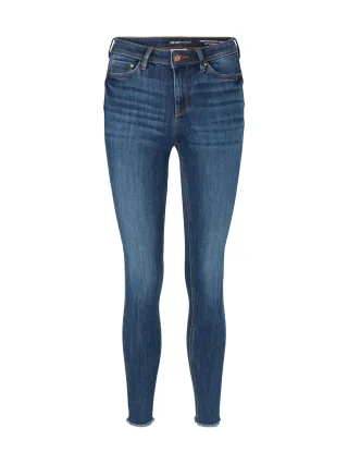 Denim Tom Tailor - TTJONA EXTRA SKINNY ANKLE Jeans used mid stone blue denim - Gr. - 31