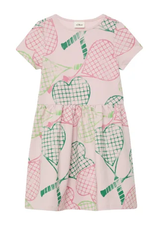 s.Oliver - Kleid pink|mehrfarbig - Gr. - 110