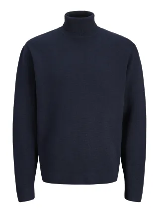 JACK&JONES - JPRBLAMILANO STITCH KNIT ROLL NECK - Gr. - M