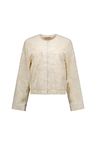 Studio Anneloes - April embroidery jacket ecru - Gr. - L