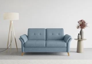 sit&more 3-Sitzer "Göteborg" inklusive Sitztiefenverstellung und Federkern