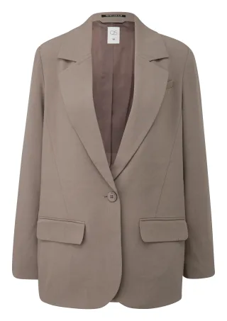qs - Indoor-Blazer braun - Gr. - 34