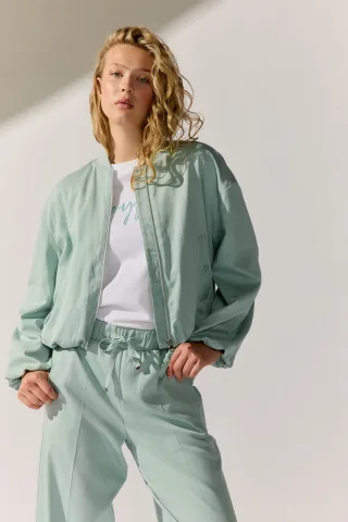 THE FASHION PEOPLE - Blouson sage mist - Gr. - 40