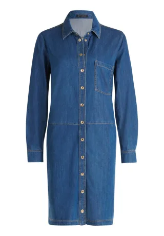 Betty Barclay - Hemdblusenkleid blau - Gr. - 40