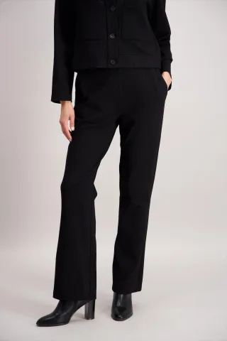 signe nature - Hose mit Eingriffstaschen schwarz - Gr. - 38