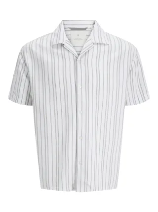 JACK&JONES - JPRCCMONTANA DOBBY RESORT S/S SHIRT SN - Gr. - S
