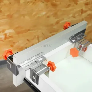 2pcs Adjustable Drawer Front Clamps Stainless Steel DIY Cabinet Assembly No Tools Needed Fits 10-30mm Panels Furniture A