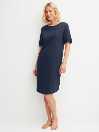 CALIDA - WOMEN Nightdress peacoat blue - Gr. - XS