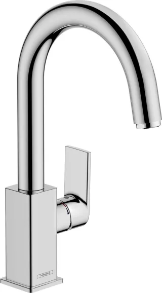 Hansgrohe Waschtischmischer 210 Vernis Shape Schwenkauslauf chrom, 71564000 71564000