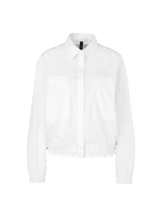 Marc Cain Sports - Bluse in Biobaumwolle Rethink Together white - Gr. - 42