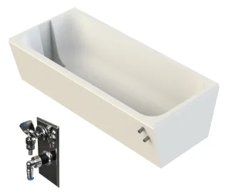 Neuesbad Wannenträger für mit WA 160x75 Var.IV SW88010