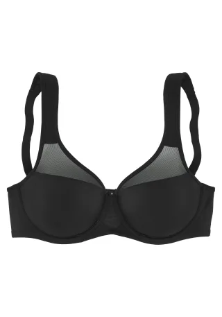 LASCANA - NUANCE Minimizer bra black - Gr. - 80D