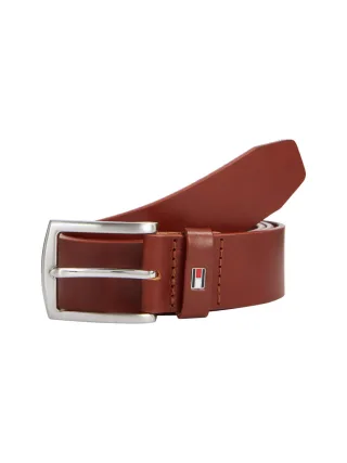 Tommy Hilfiger - Denton Ledergürtel braun - Gr. - 95