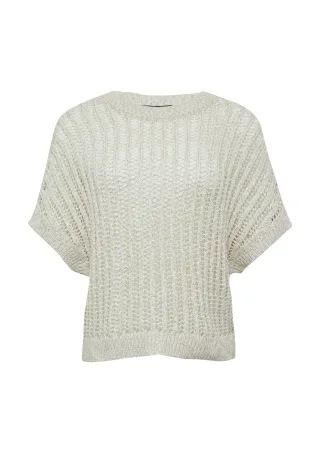 comma - Strickpullover beige - Gr. - L