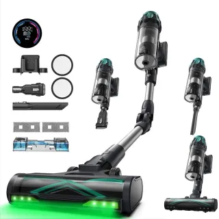 [EU Direct]Vactidy Blitz V15 Max Cordless Vacuum Cleaner, 65kPa Suction, 60Mins Runtime, 1.5L Dustbin, 180° Bendable Wan
