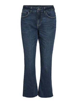 VILA - VICASEY RW KICK FLARE JEANS MBD AMI20116 medium blue denim - Gr. - 36