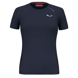 SALEWA - Pedroc Dry'Ton Hybrid T-Shirt Damen - Blau (Gr.38)