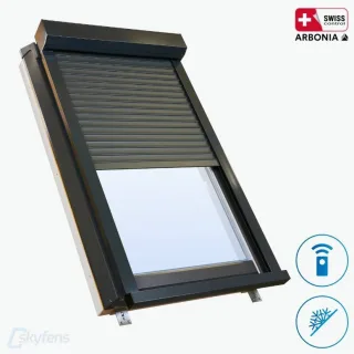 Elektrischer Rollladen für Außen von SunSky Hitzeschutz für Dachfenster