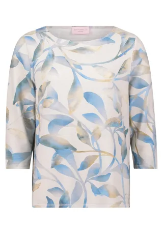 betty barclay - so cosy - - Sweatshirt grey/blue - Gr. - 38