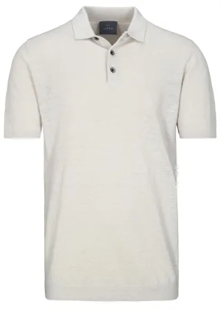 COMMANDER Finest Clothing - Polo-Pullover, 1/2 Arm stone - Gr. - XXL