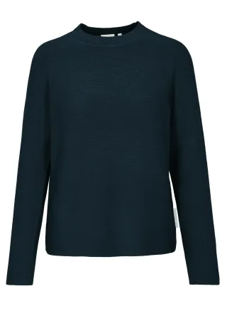 THE FASHION PEOPLE - NOS Pullover knitted 607 dark navy - Gr. - XS