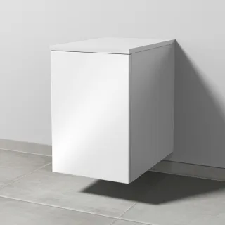Sanipa Anbau-/Solitärschrank Anschlag links 2morrow (P2390L) 510x350x520 Weiß-Glanz, P239078L P239078L