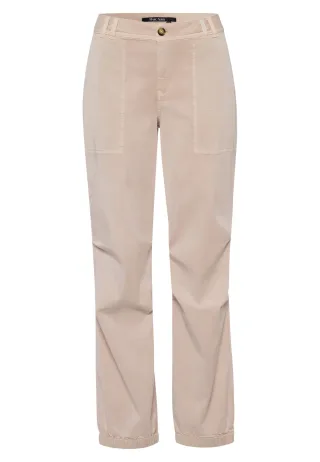 Marc Aurel - Hose aus nachhaltiger Tencelmischung sand - Gr. - 42
