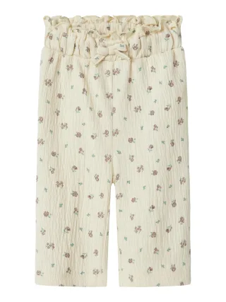 NAME IT - NBFJANNIS PANT bleached sand - Gr. - 68