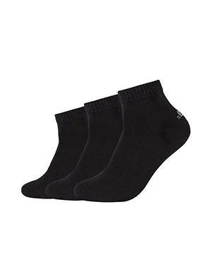 s.Oliver Red Label - 3er Pack Socken schwarz - Gr. - 39-42