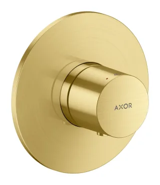 Hansgrohe Thermostat Unterputz AXOR One Fertigset brushed brass, 48711950 48711950