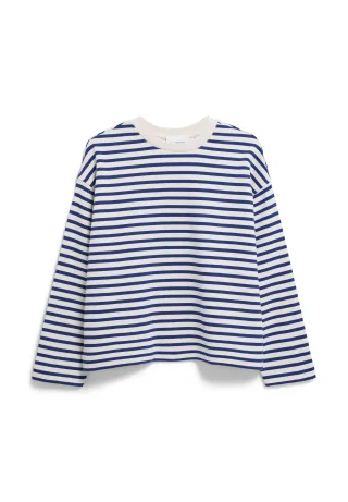 Armedangels - FRANKAA MAARLEN STRIPE SWEAT undyed-lapis blue - Gr. - L