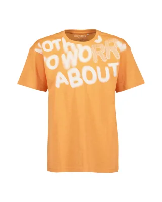 Blue Seven - Kn T-Shirt, Rundhals orange - Gr. - 152