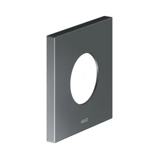 Keuco Wandrosette IXMO 59556, für Ab- und Umstellv.,eckig,105x105mm,Schwchr.geb., 59556130092 59556130092