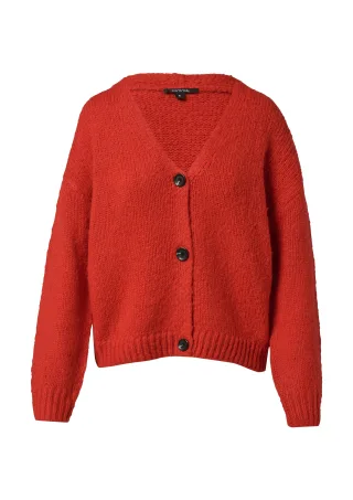 comma - Strickjacke rot - Gr. - S