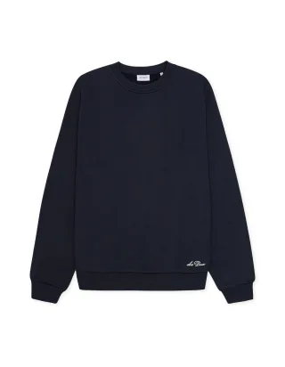 les deux - Sweatshirt mit Aufdruck – Ben blau - Gr. - M