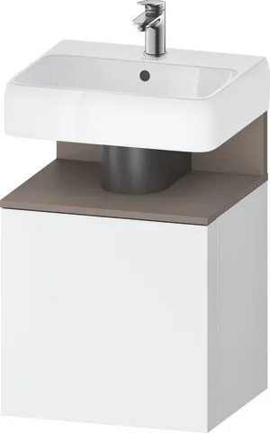 Duravit Qatego Waschtischunterbau wandhängend Weiß Matt 490x420x645 mm - QA4077L43180000 QA4077L43180000