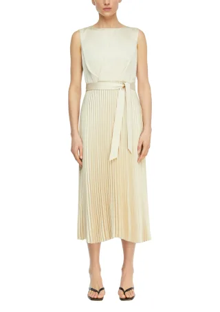 comma - Kleid beige - Gr. - 44