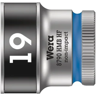 Wera 8790 HMB HF Zyklop-Steckschlüsseleinsatz mit 3/8"-Antrieb mit Haltefunktion Blau - 05003753001