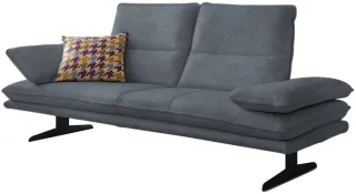 W.SCHILLIG 2-Sitzer "broadway" Sitztiefenverstellung, Kopfteil- & Seitenteilverstellung, Breite 216cm