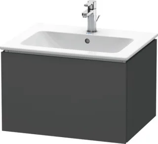 Duravit L-Cube Waschtischunterbau wandhängend Graphit Matt 620x481x400 mm - LC614004949 LC614004949