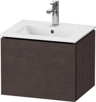 Duravit L-Cube Waschtischunterbau wandhängend Eiche dunkel gebürstet Matt 520x421x400 mm - LC6118072 LC611807272
