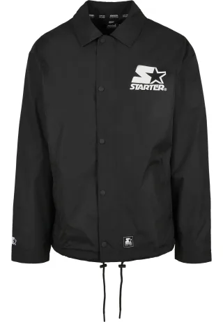 Starter Black Label Allwetterjacke "Starter Black Label Herren Starter Coach Jacket" 1 Stk. tlg. ohne Kapuze