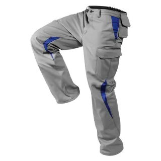KÜBLER IMAGE DRESS NEW DESIGN Hose LIGHT mittelgrau/kbl.blau 32 - 2346 3311-9546-32