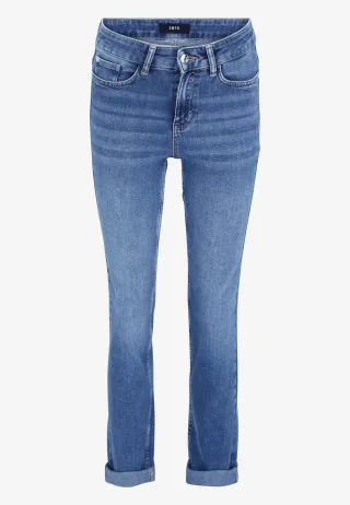 zero - Jeans Style ORLANDO Straight Leg 32 Inch blue used denim - Gr. - 36